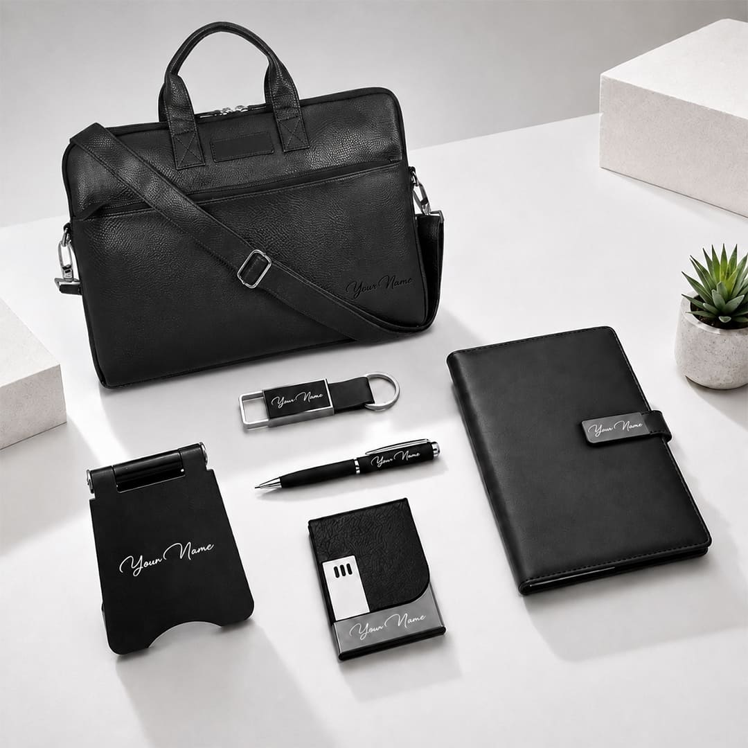 New Joinee Welcome Hamper with Laptop Bag & Essentials-